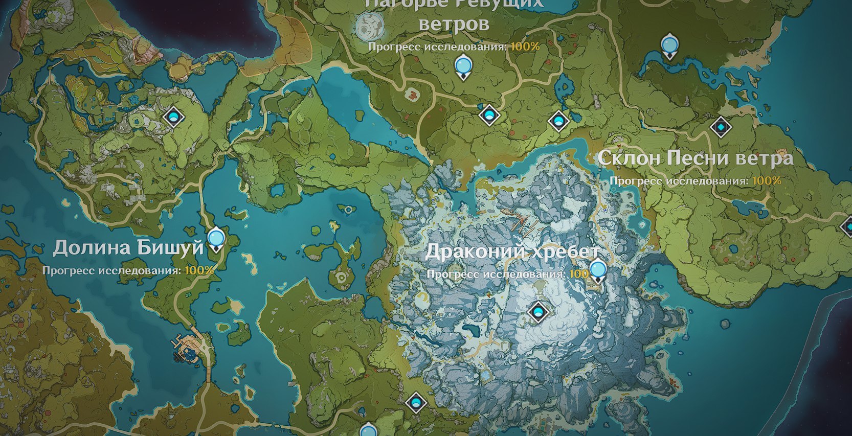 Genshin impact map