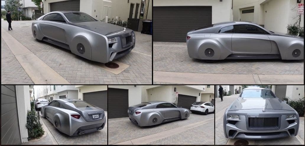 Очень странный подарок от Rolls-Royce | Пикабу