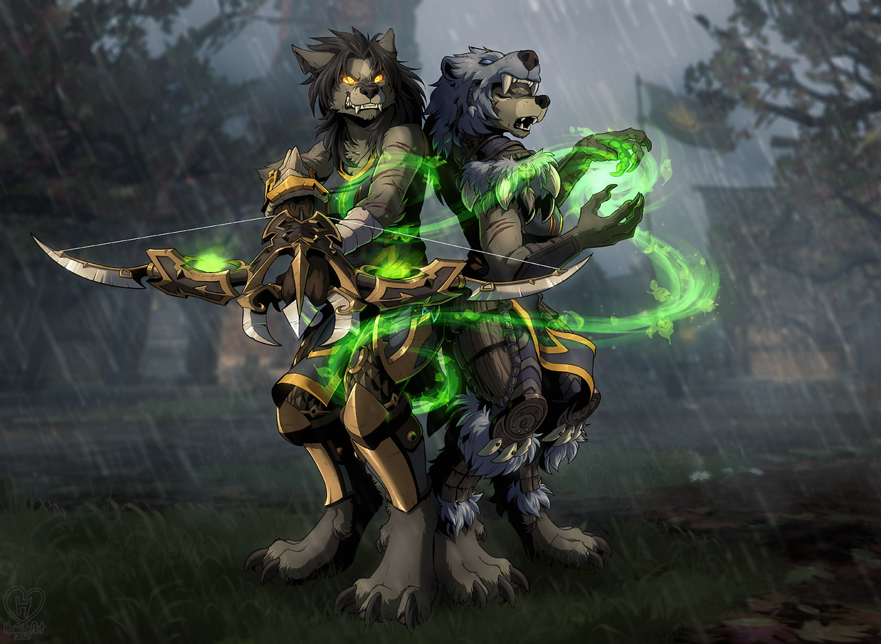 Worgen Sisters | Пикабу