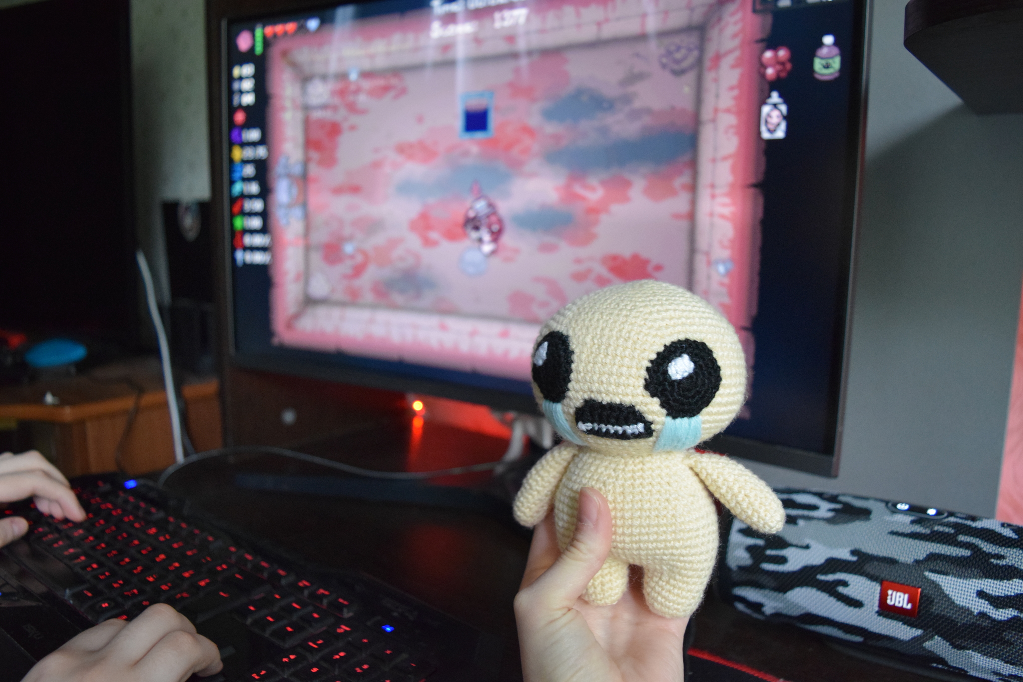 Айзек из игры The Binding of Isaac | Пикабу