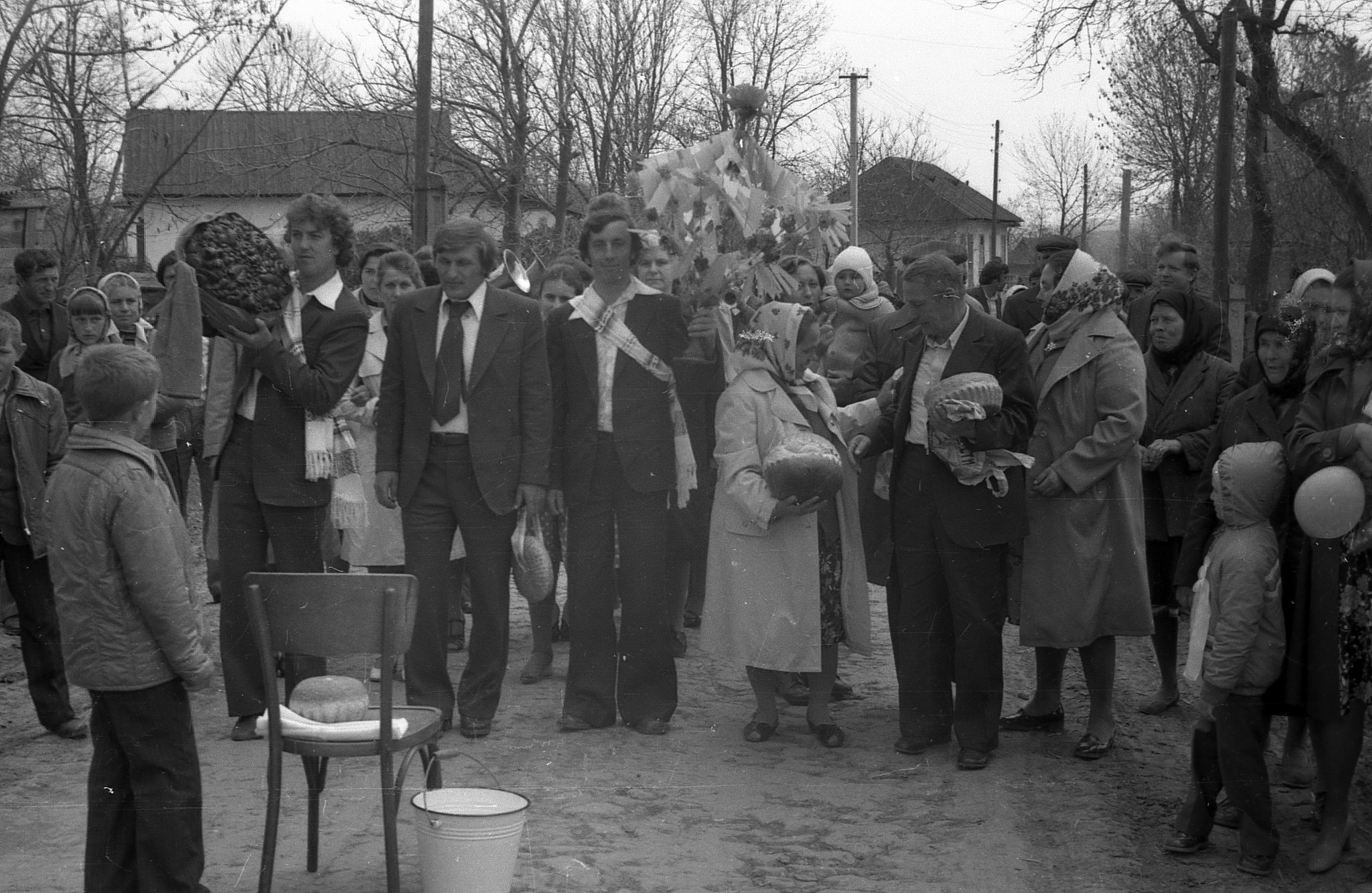 Сельская свадьба образца 1980 года | Пикабу