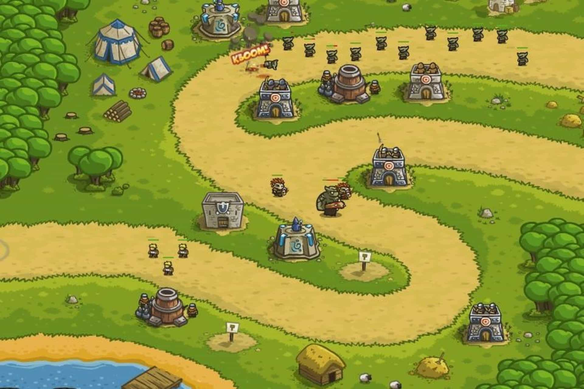 Киндом раш. Кингдом Раш. Kingdom Rush башни. Kingdom Rush Vengeance Map.