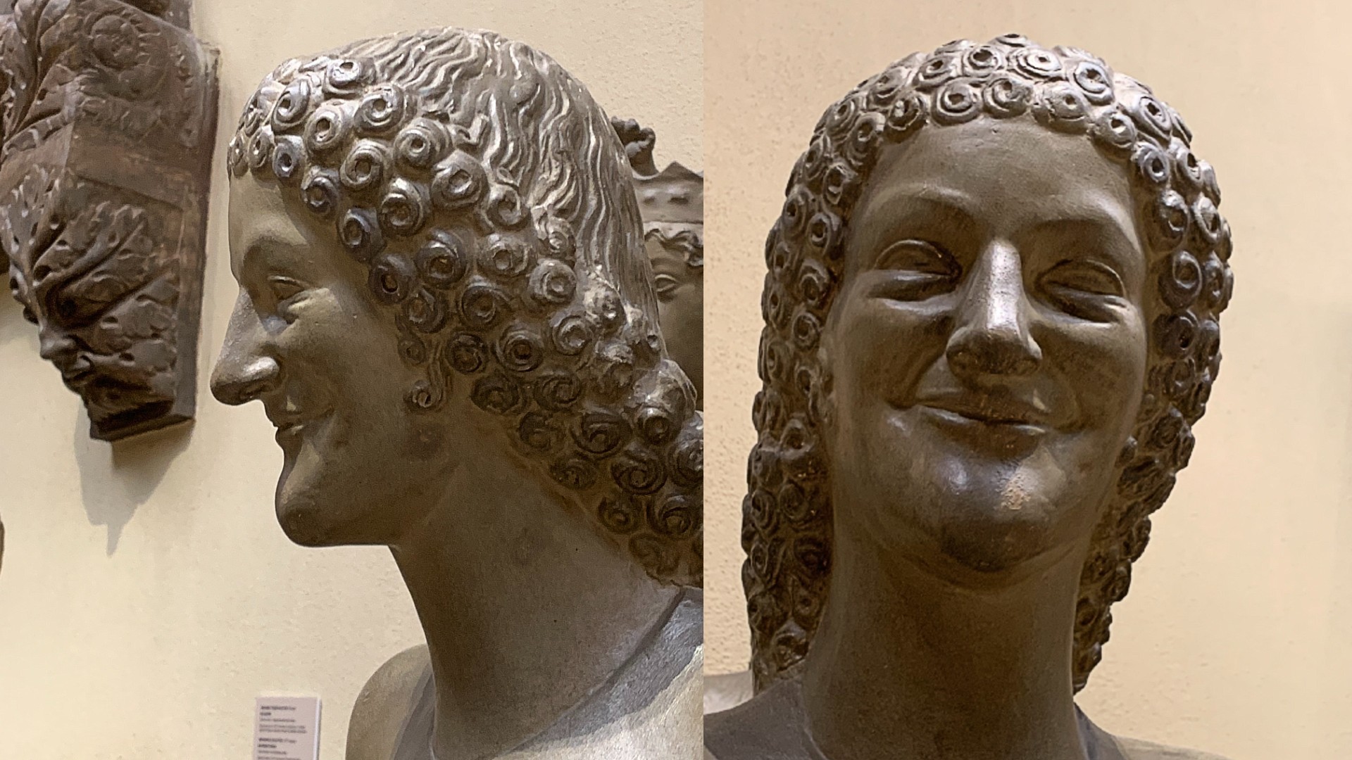 Sculpture smile