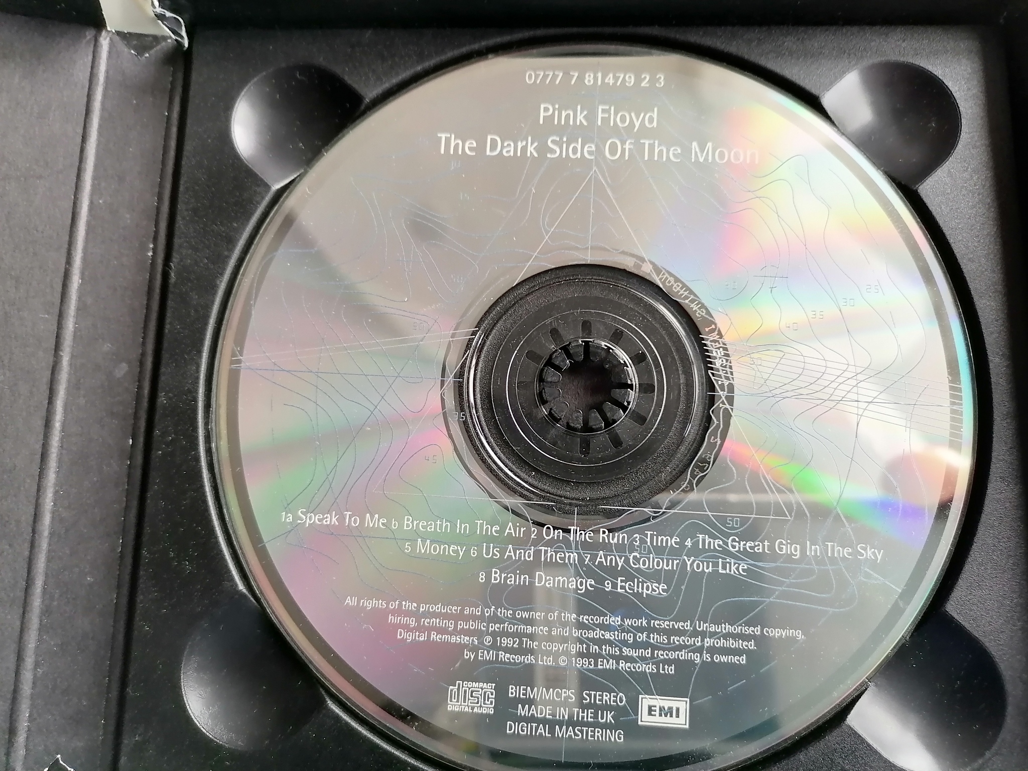 Pink Floyd - Dark Side of the Moon. 20th Anniversary Edition CD | Пикабу