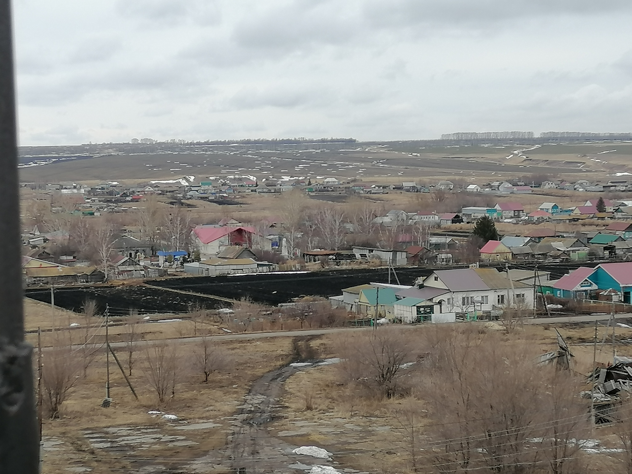 Деревня сверху | Пикабу