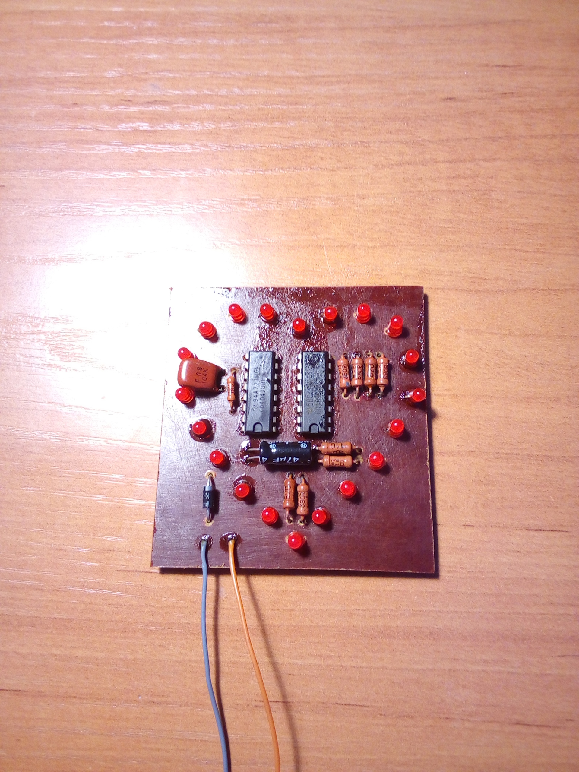 Светодиодное сердце на 2-х микросхемах своими руками.Подарок маме | Пикабу