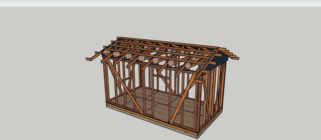 Проект Летнего Домика в SketchUp | Пикабу