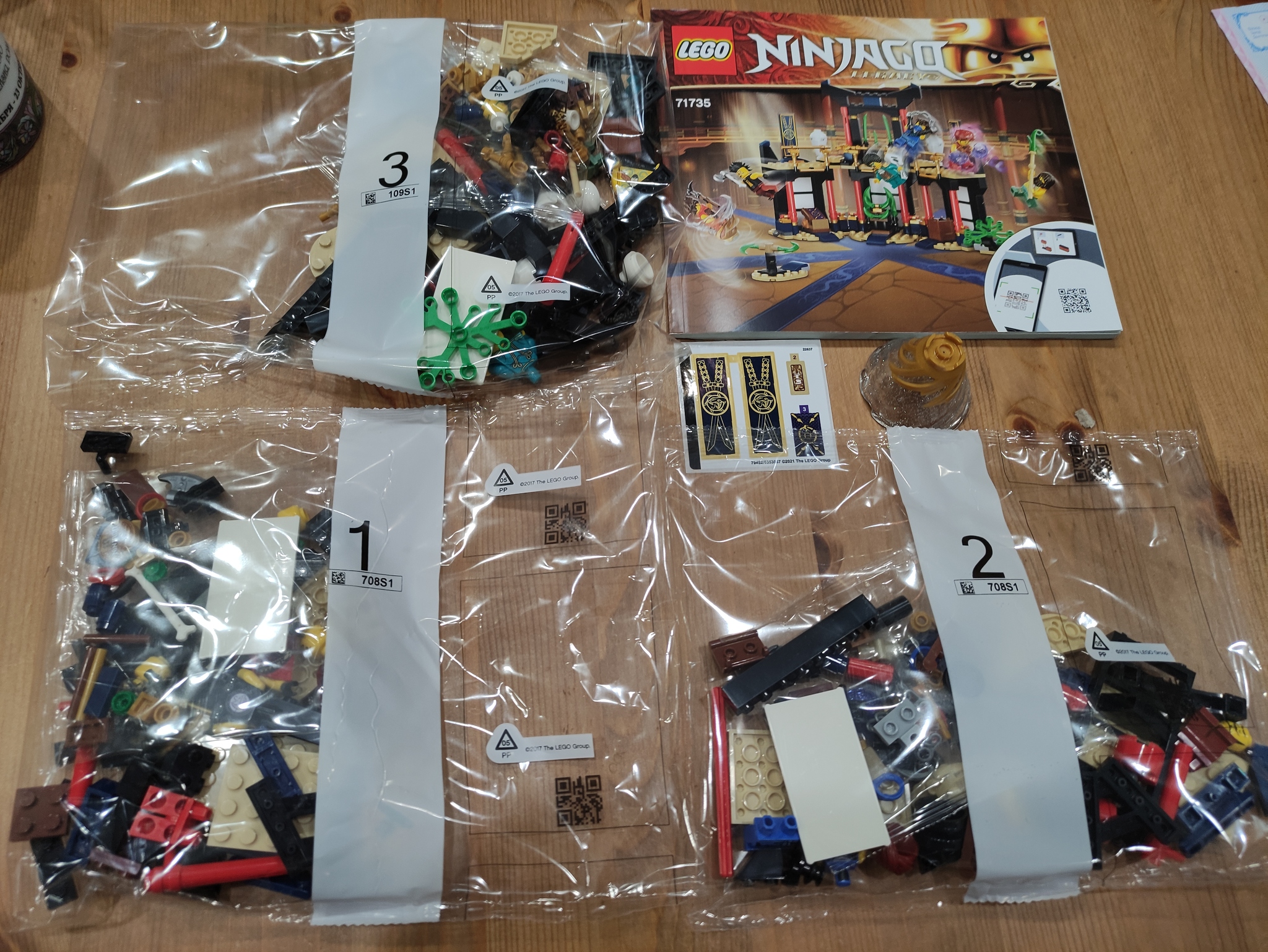 Lego ninjago 71735. Турнир стихий | Пикабу