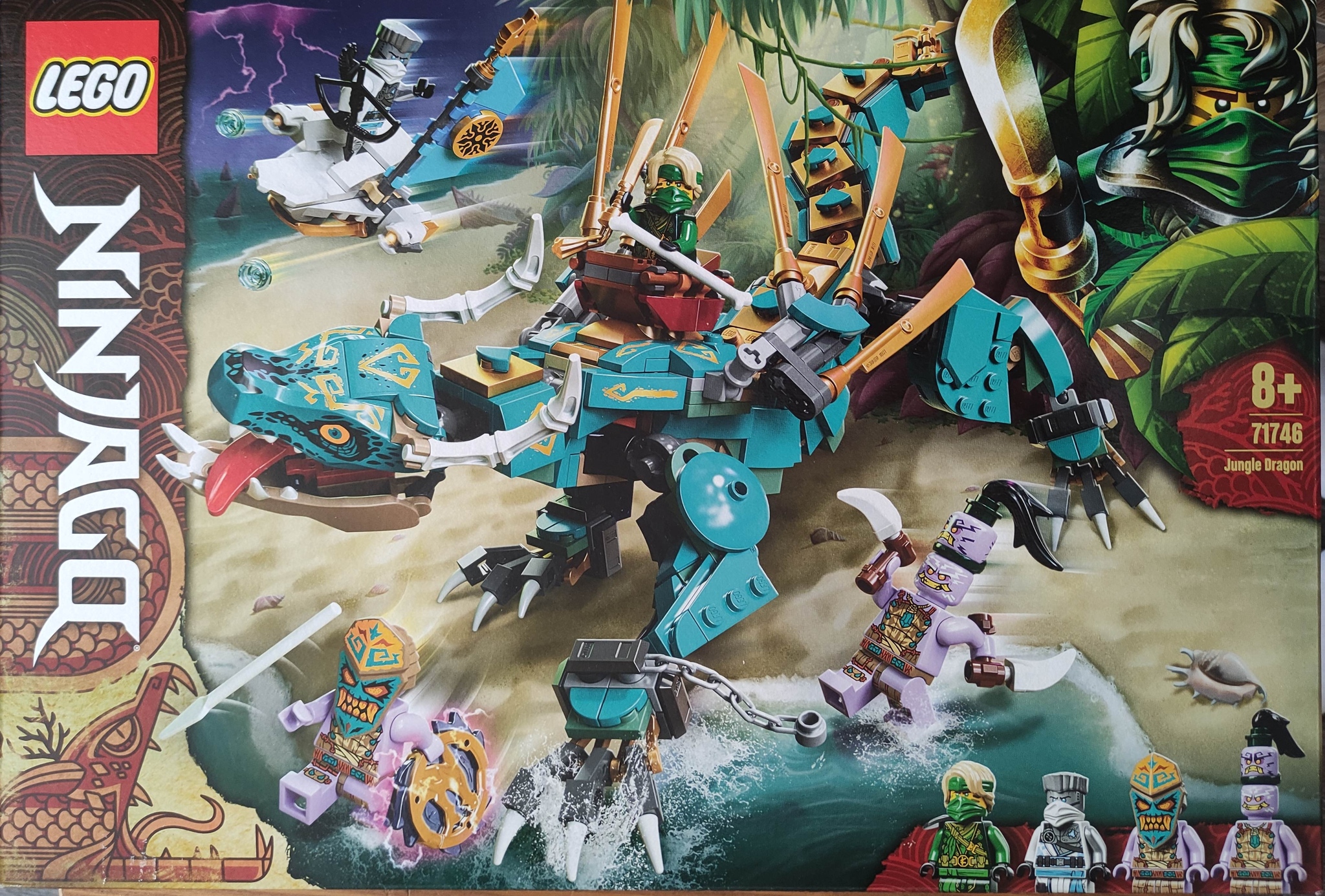 Lego Ninjago 71746. Дракон из джунглей | Пикабу