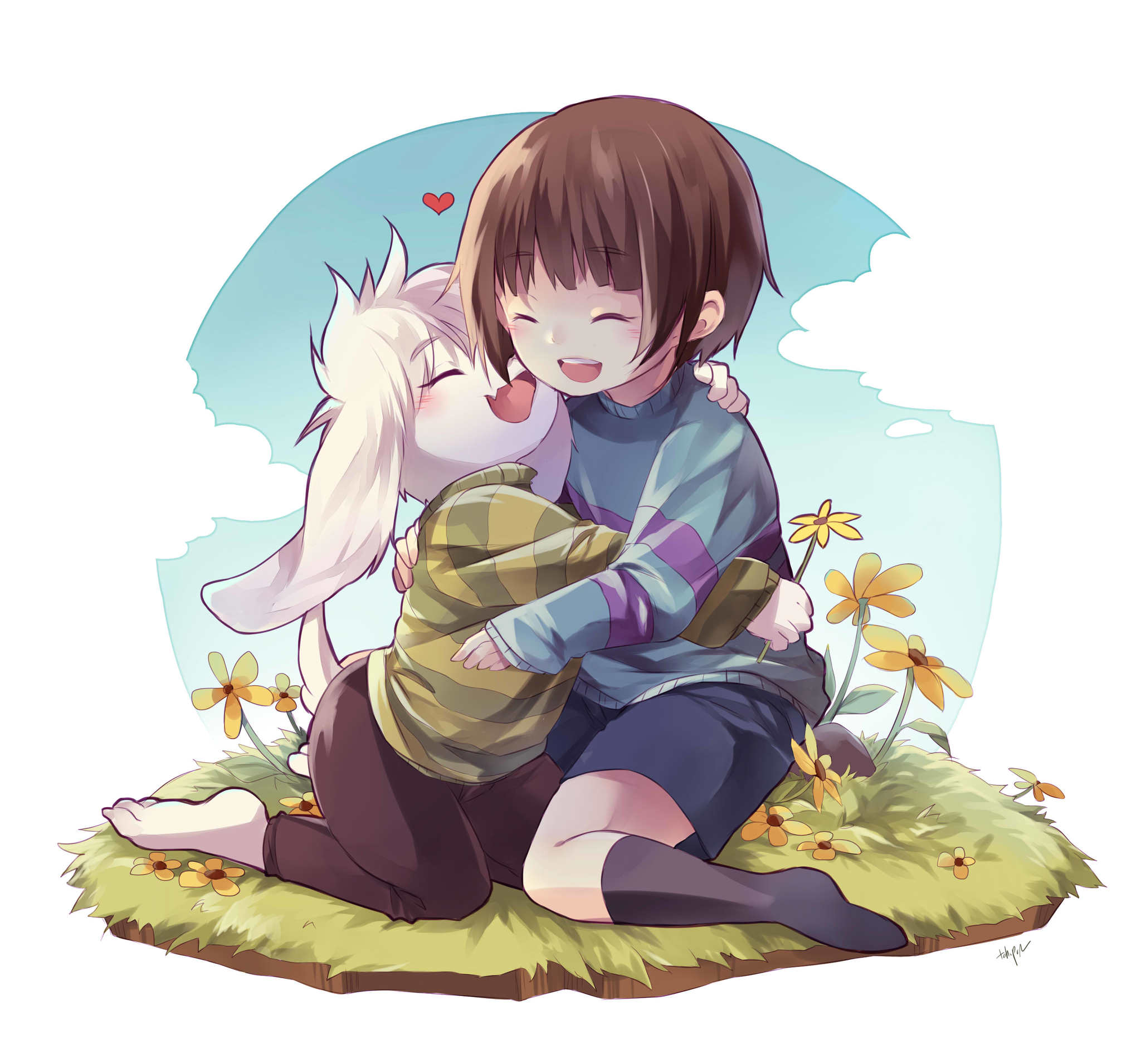 Undertale друзья. Frisk and Asriel. Андертейл друзья. Плюшевая игрушка Чара андертейл.