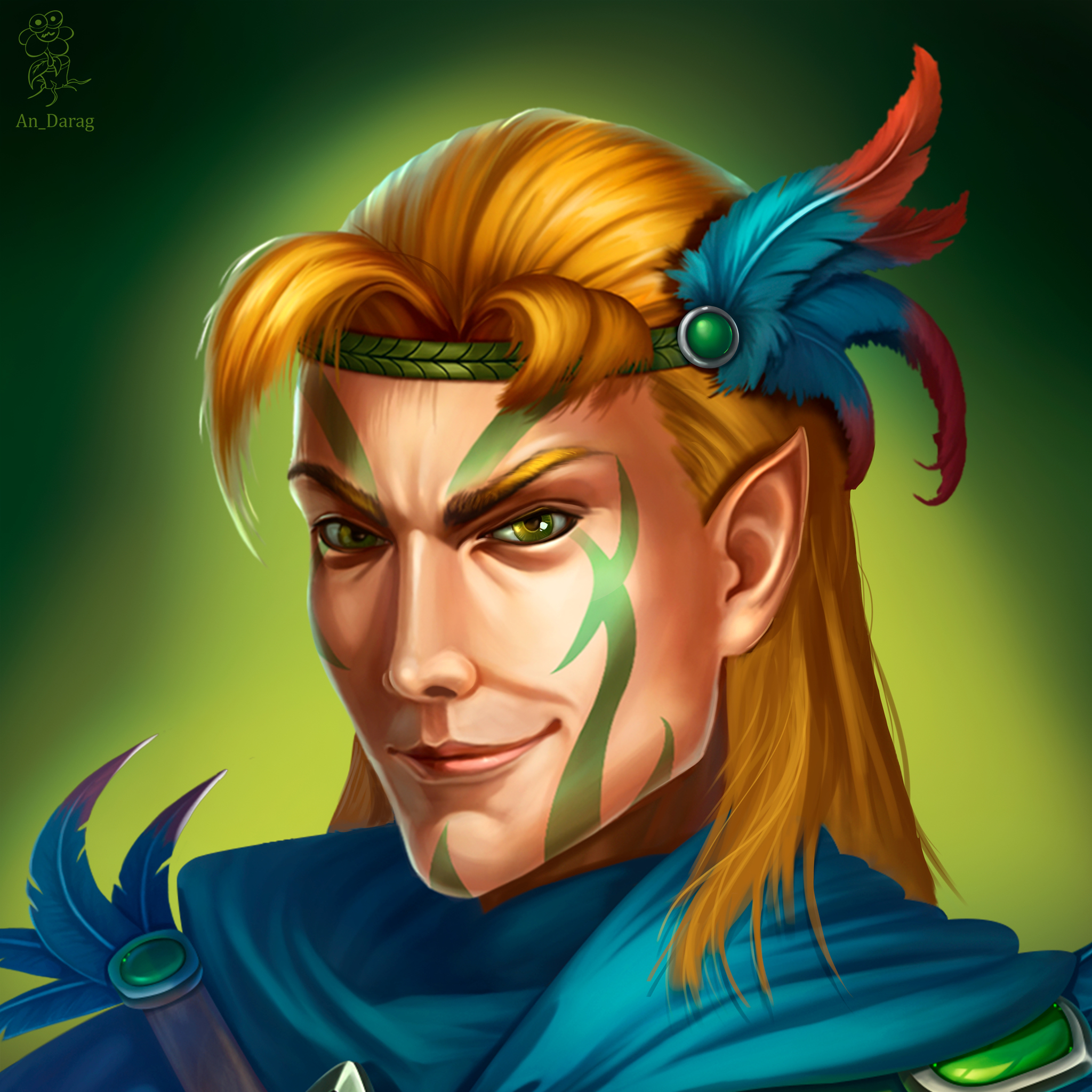 Elf. Fan art Might & Magic Heroes VI | Пикабу