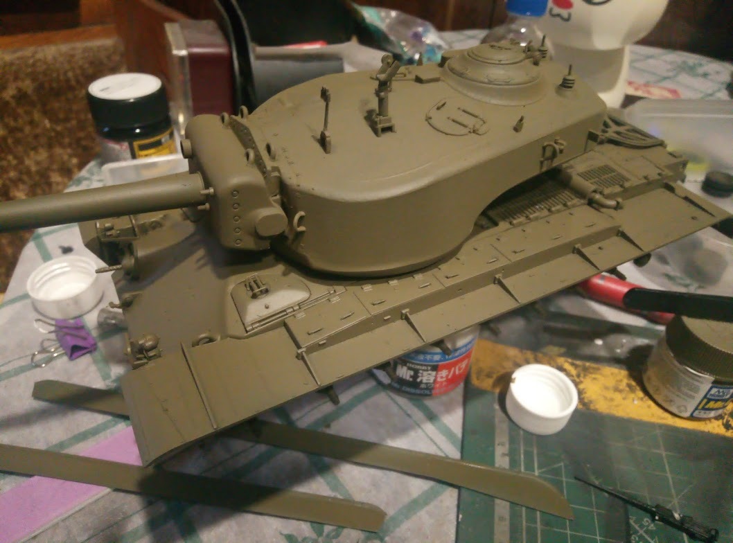 U.S. Heavy tank T34, Takom/Hobby boss, 1/35. Он же 