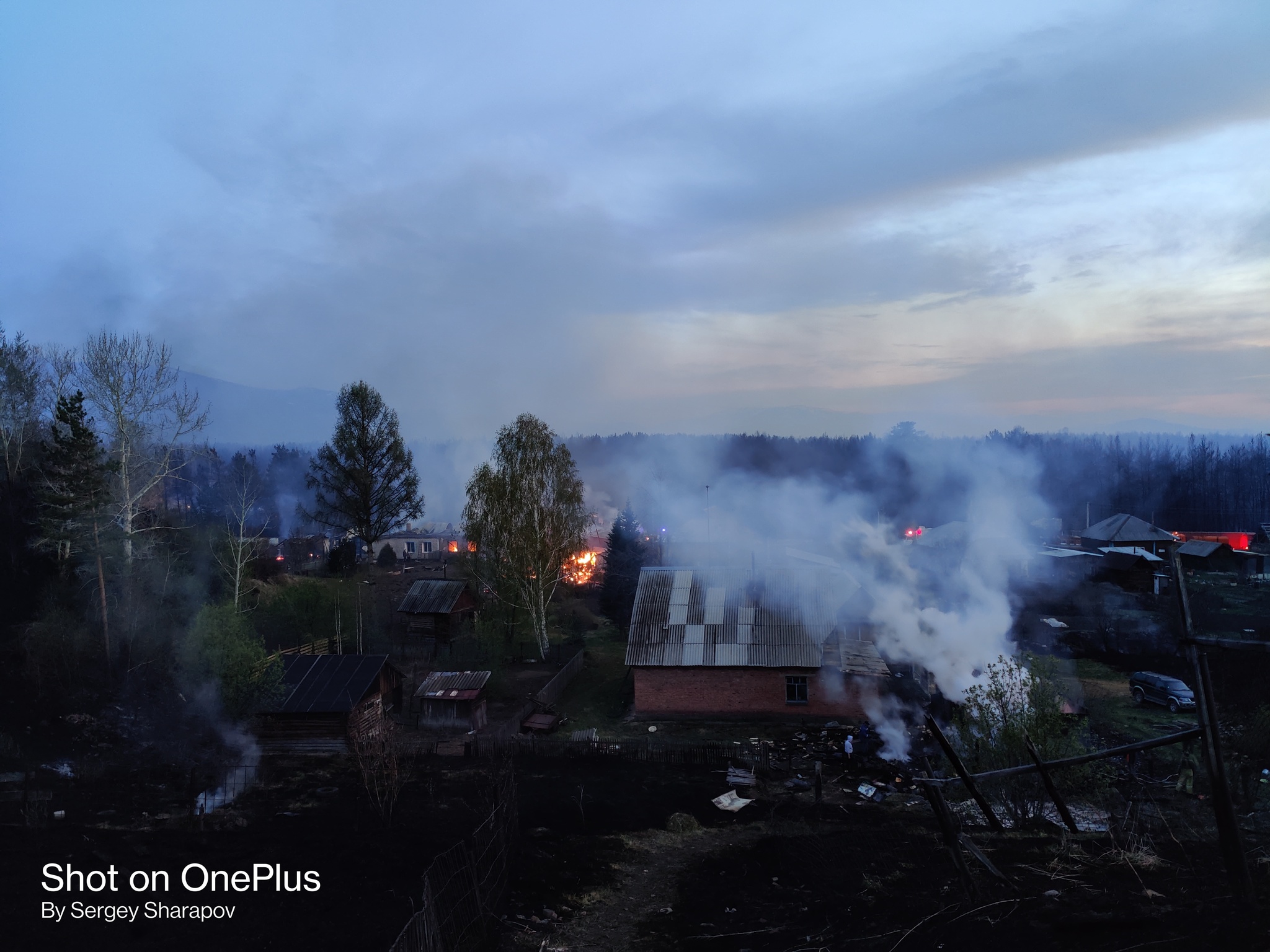 Восточно Казахстанская Область, город Риддер (Лениногорск), горит лес и дома  | Пикабу