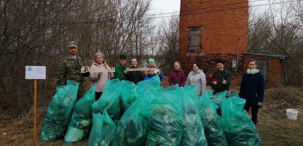 В Каракулинском районе Удмуртии в Чистых Играх одновременно участвовали  4000 человек, это 40% всех жителей! | Пикабу