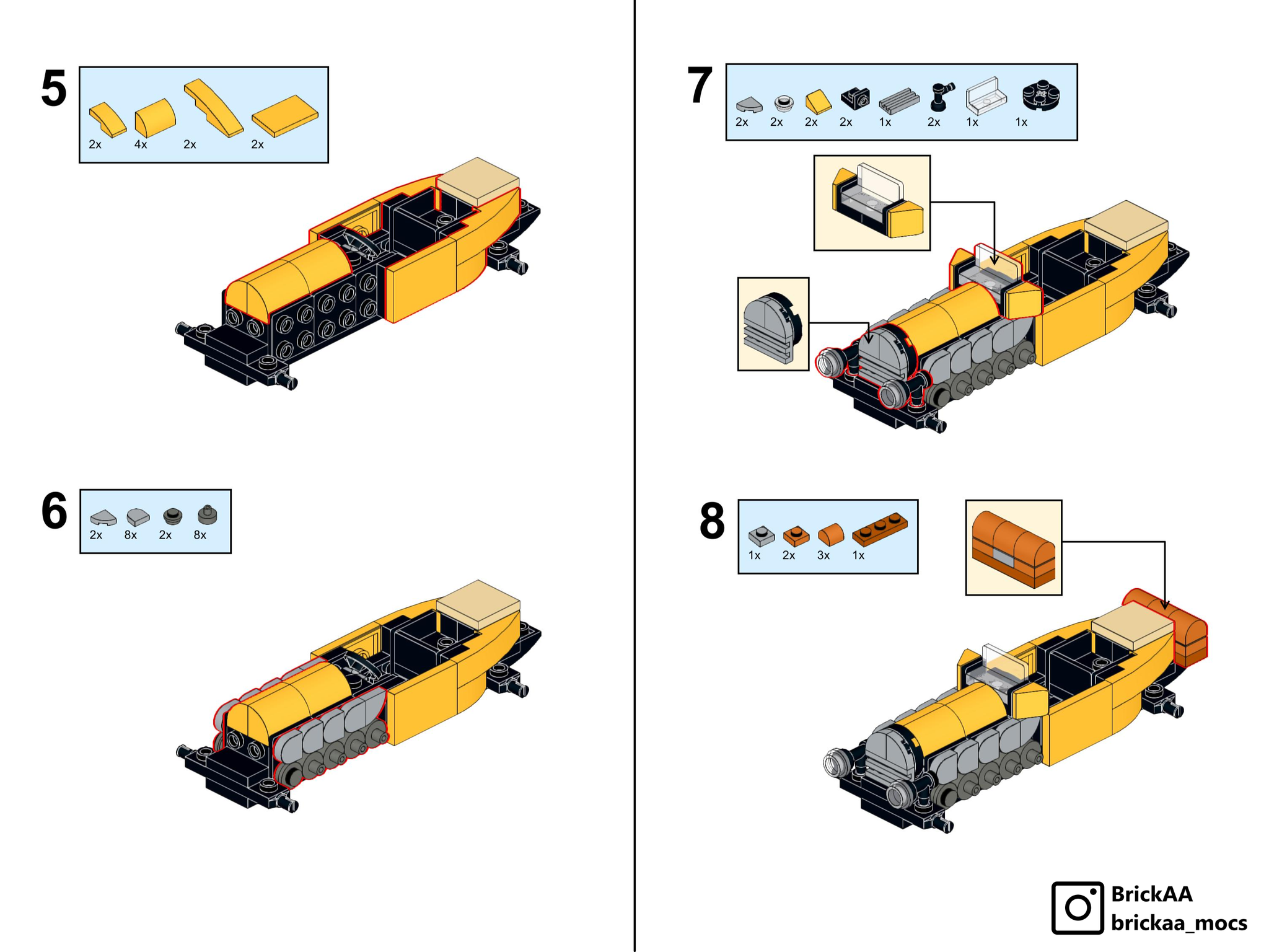 LEGO старинный спортивный автомобиль (инструкция) | Пикабу