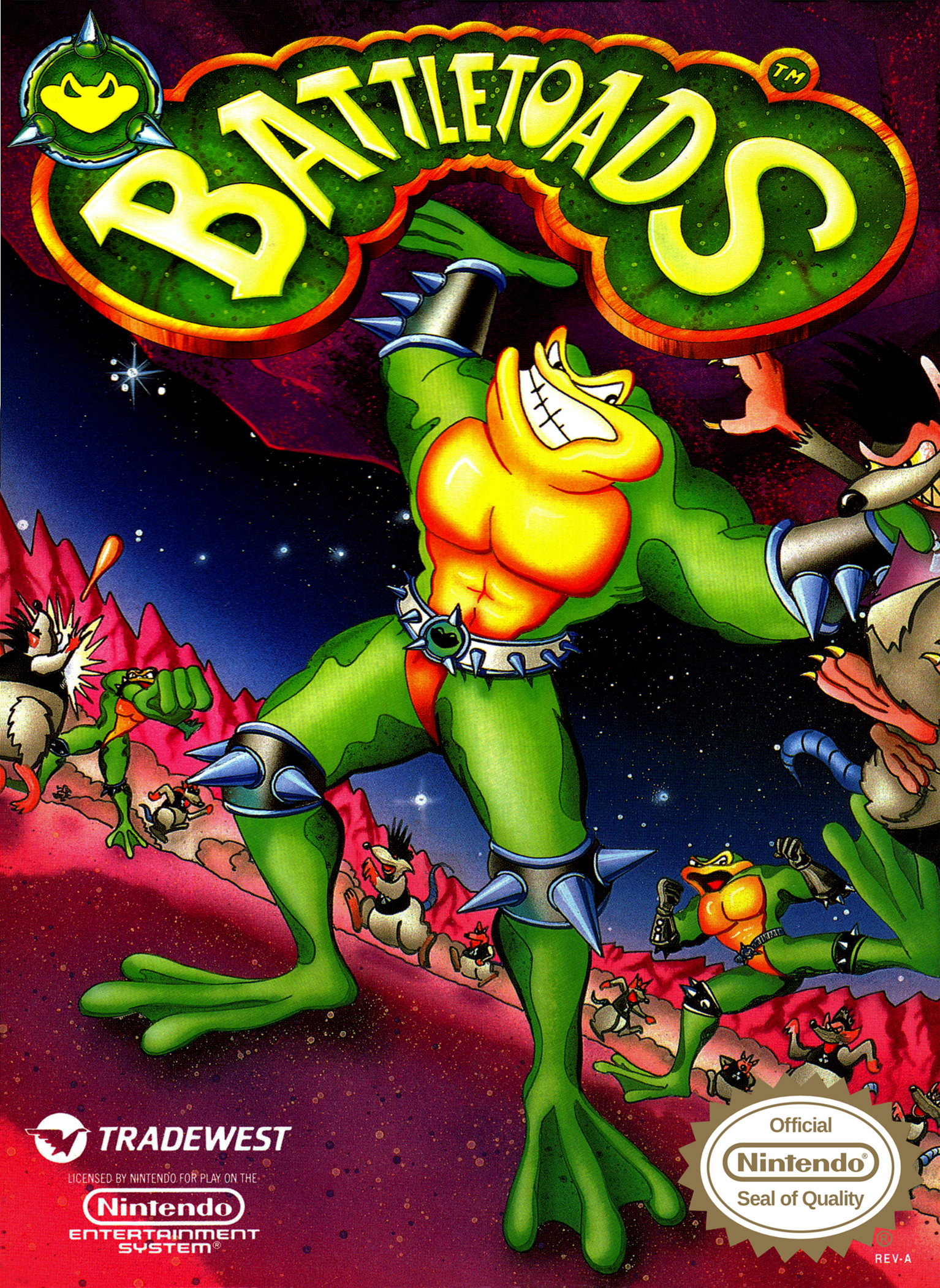 18 июня 1991 года. Battletoads | Пикабу