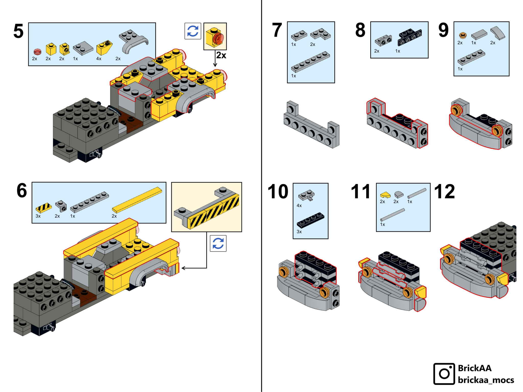 LEGO эвакуатор (инструкция) | Пикабу