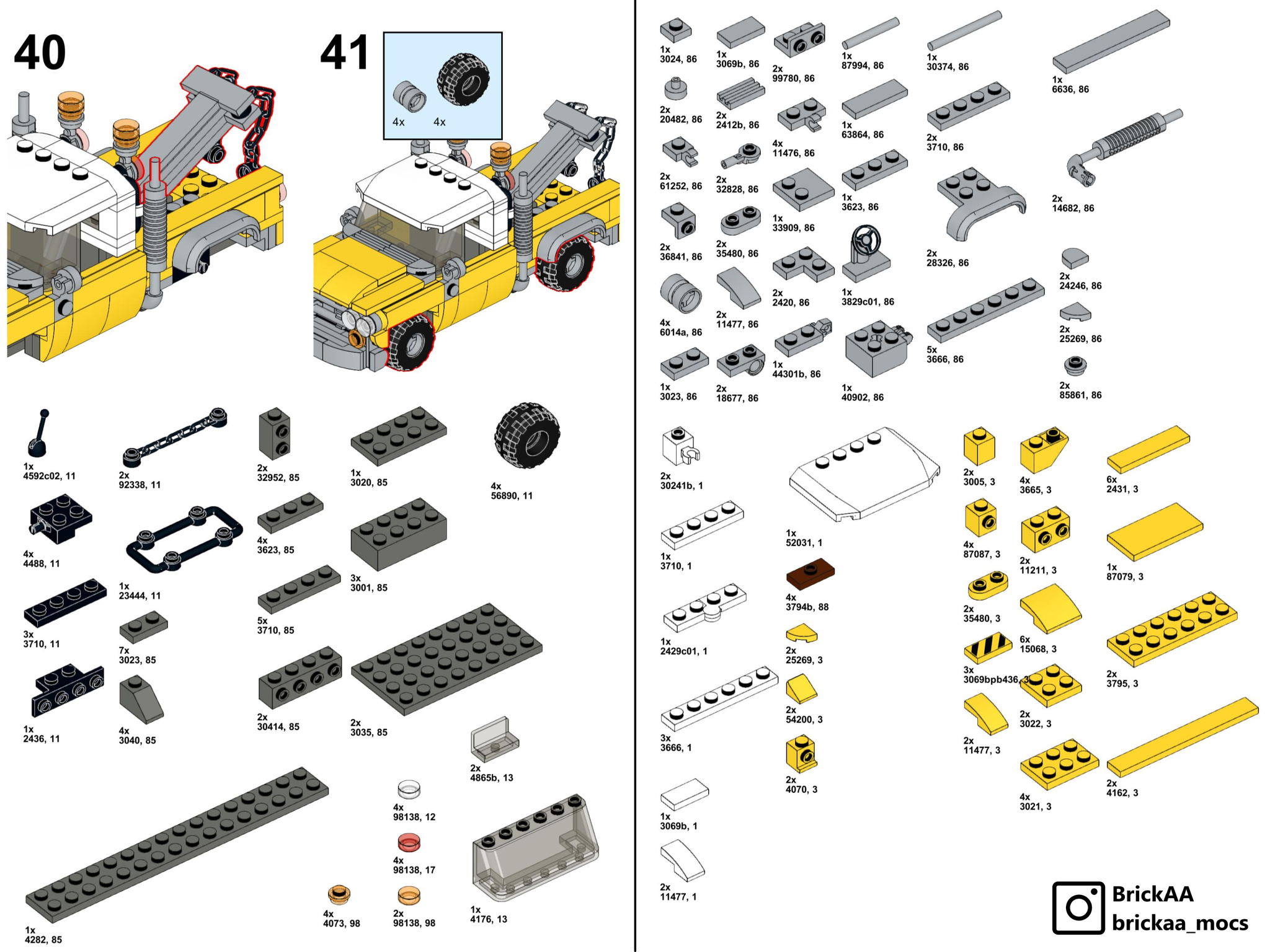 LEGO эвакуатор (инструкция) | Пикабу