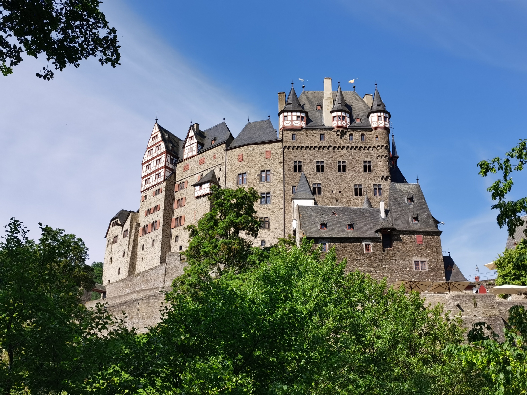 Замок Эльц (Burg Eltz) | Пикабу