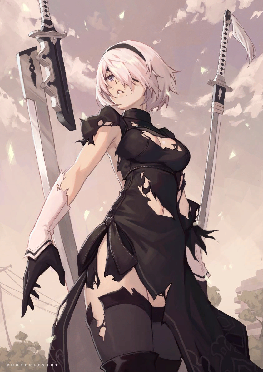 Nier 2B | Пикабу