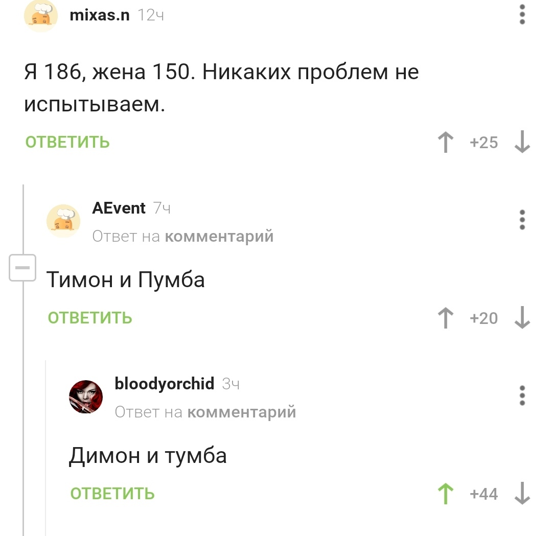 Димон и тумба | Пикабу