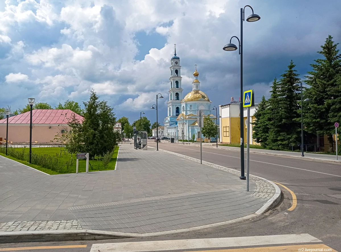 Кашира - один из старейших городов Подмосковья. Дракон на гербе, Глухой  переулок, Безымянная улица и ещё. Что здесь посмотреть | Пикабу