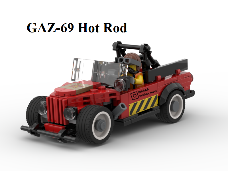 Instructions For LEGO 42022 Hot Rod
