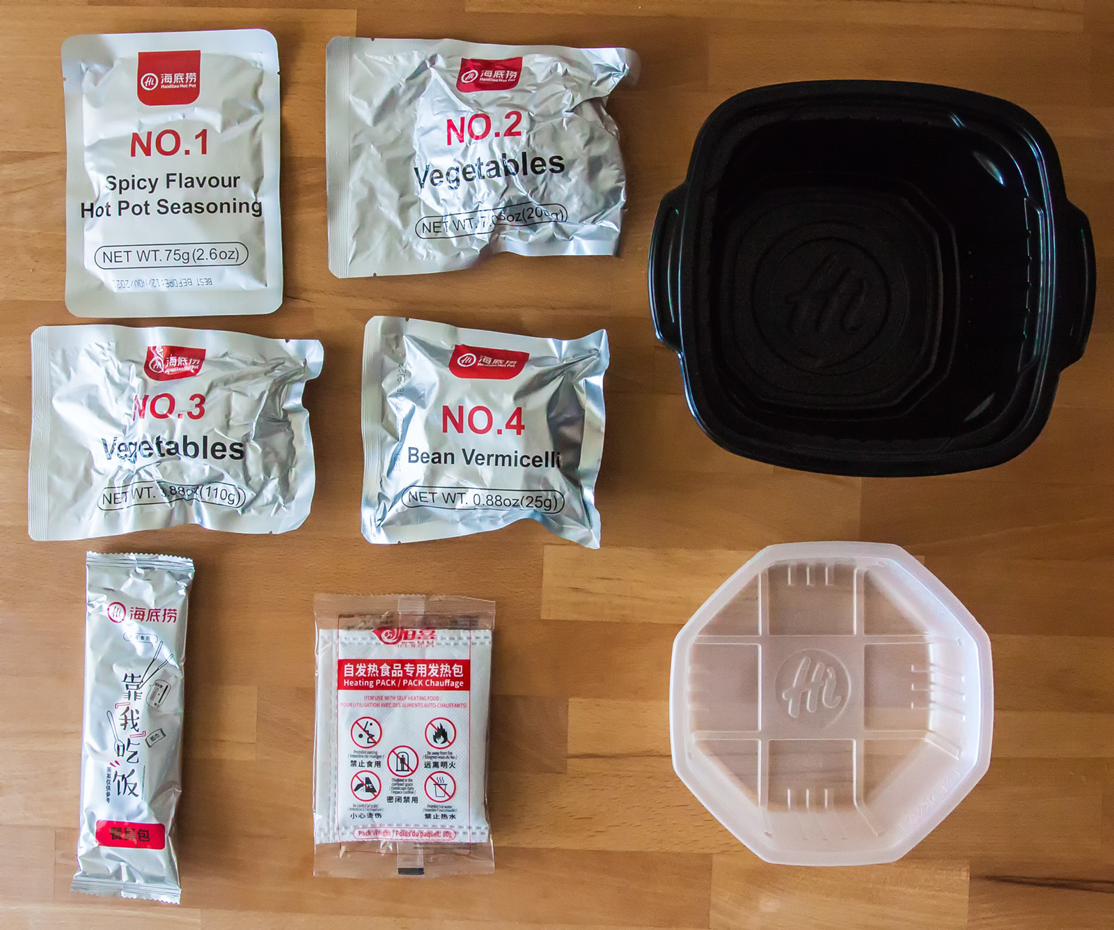 Саморазогревающаяся лапша с овощами Hi HotPot от "Haidilao" | Пикабу