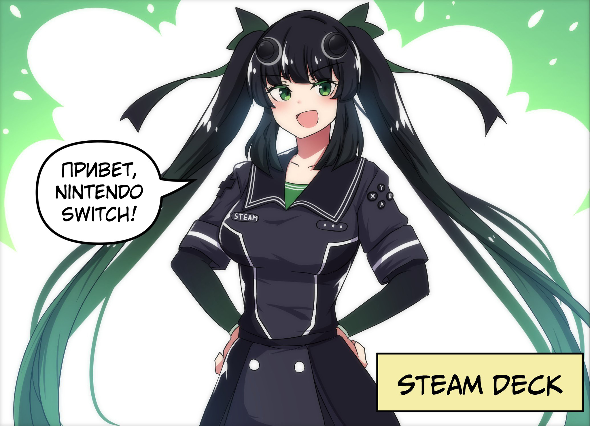 Steam Deck vs. Nintendo Switch | Пикабу