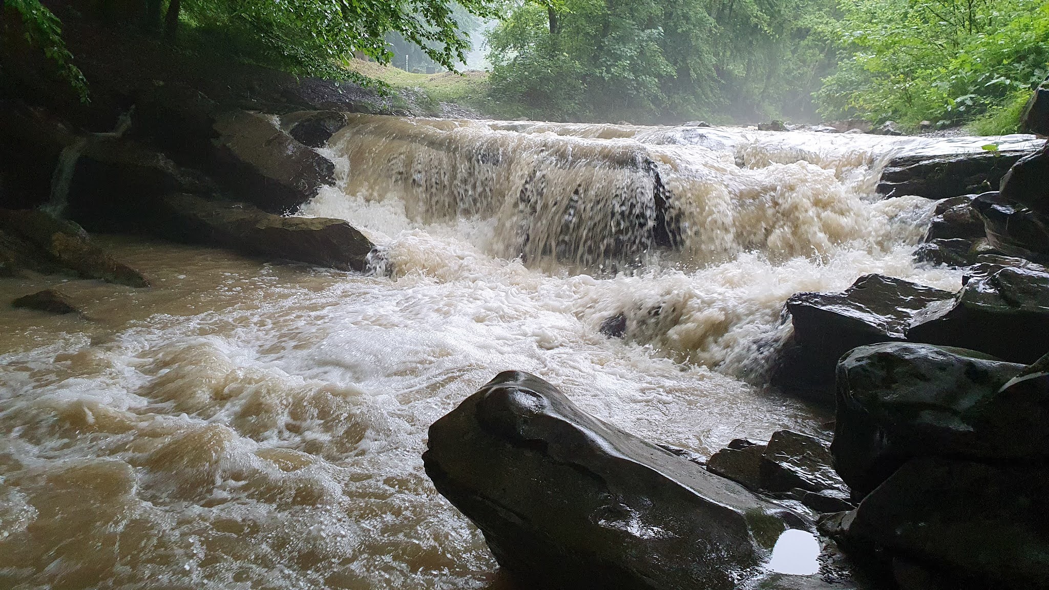 Водопады Украины: Лужки, 20/06/21 | Пикабу