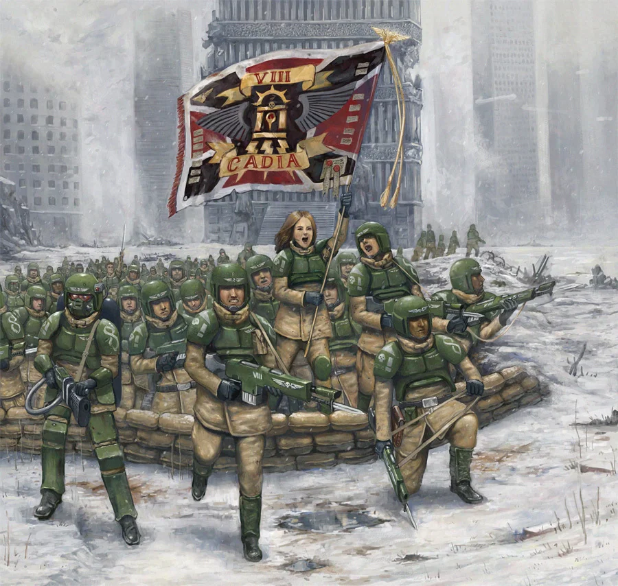 Warhammer 40000 дасканский полк