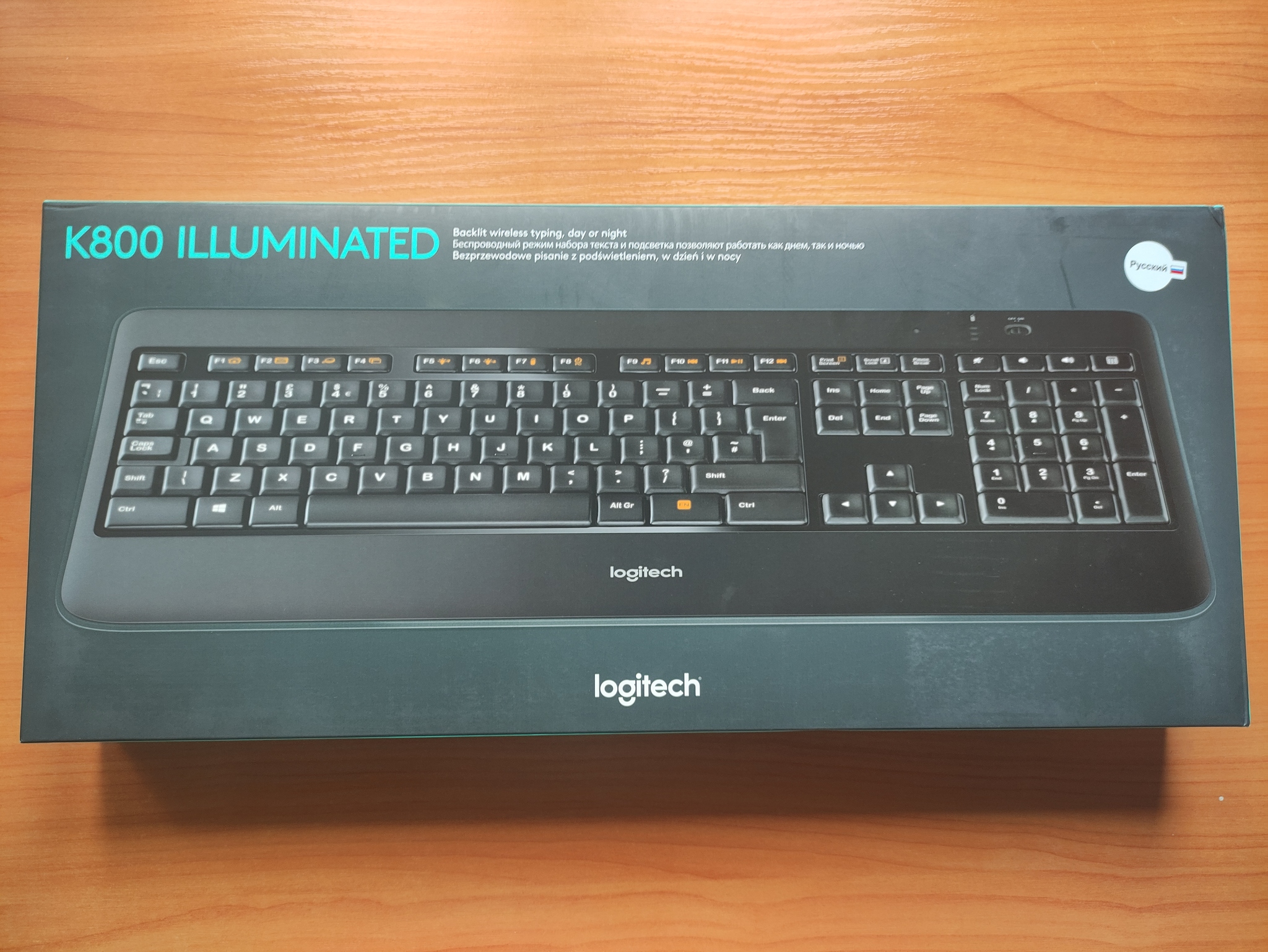 Самая лучшая техподдержка Logitech и их клавиатура k800 | Пикабу