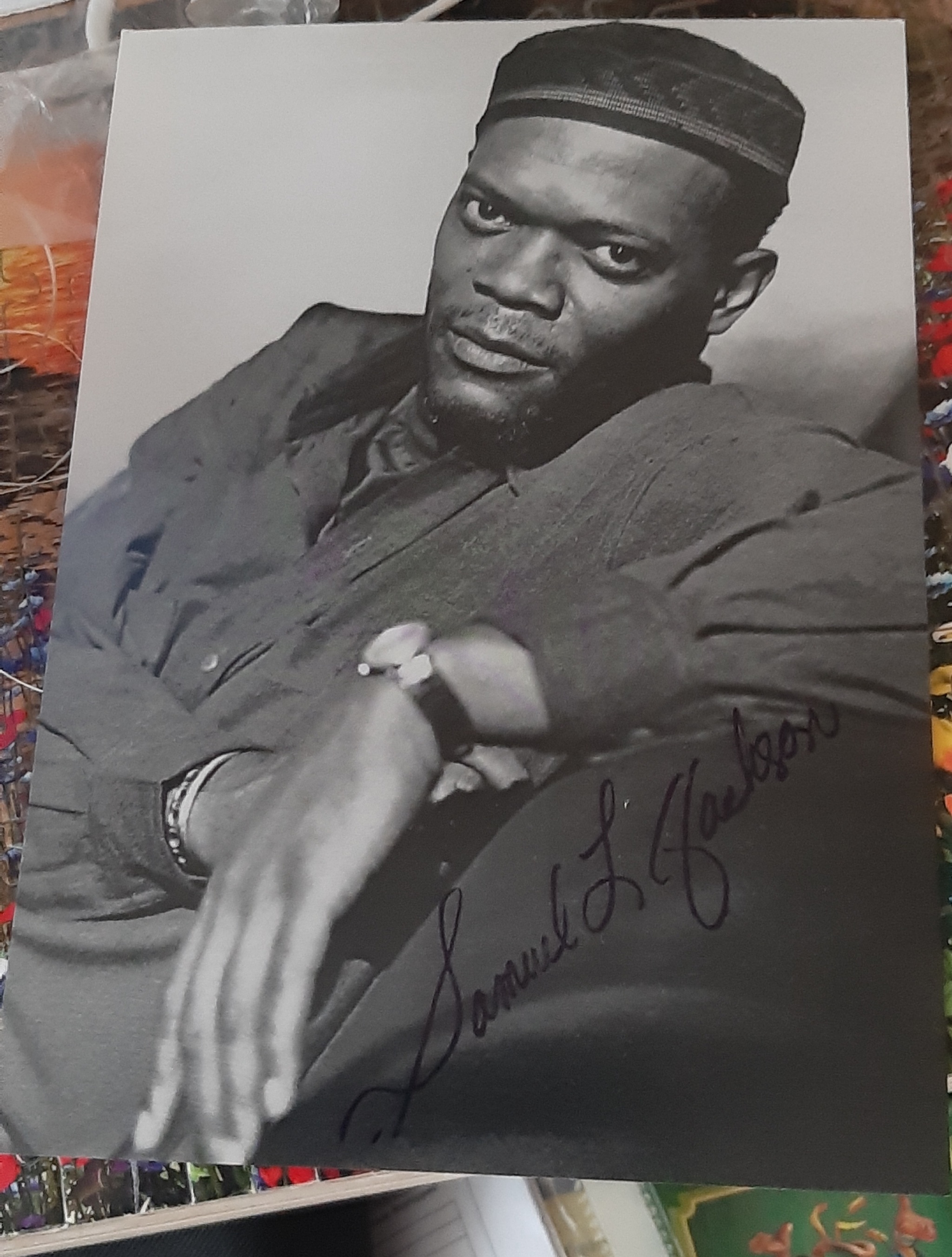 Roger l jackson autograph