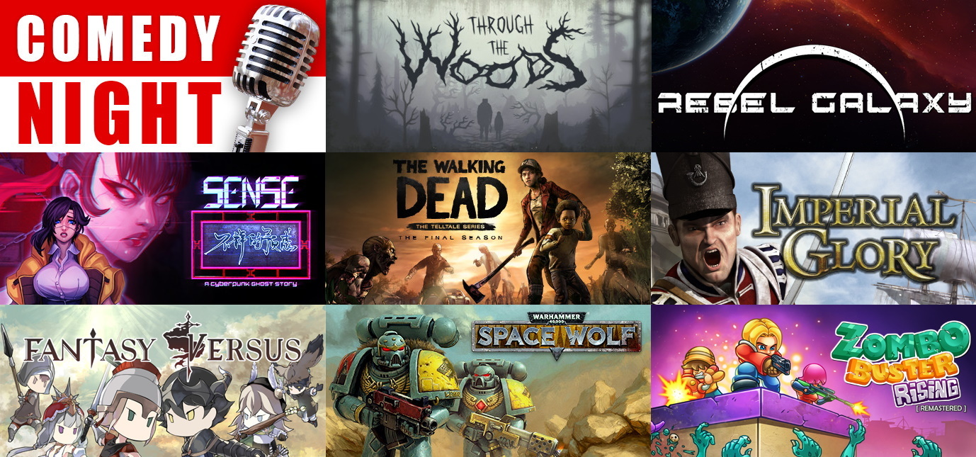 Розыгрыш 10 игр - The Walking Dead, Space Wolf, и другие | Пикабу