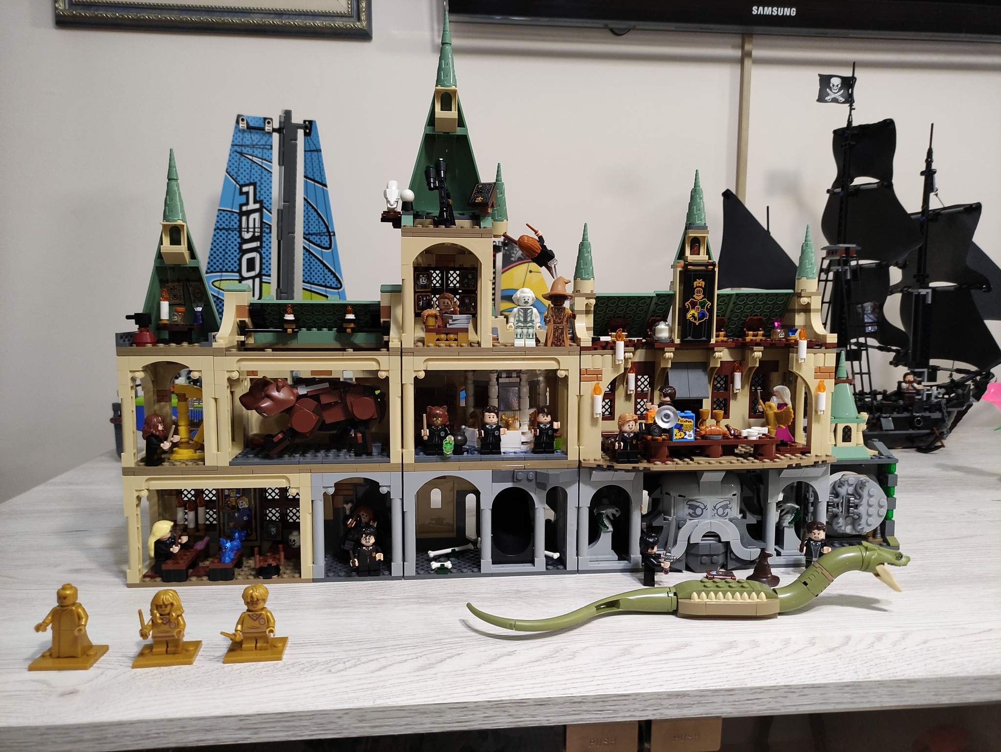 LEGO Harry Potter 76389 Хогвартс: Тайная комната | Пикабу