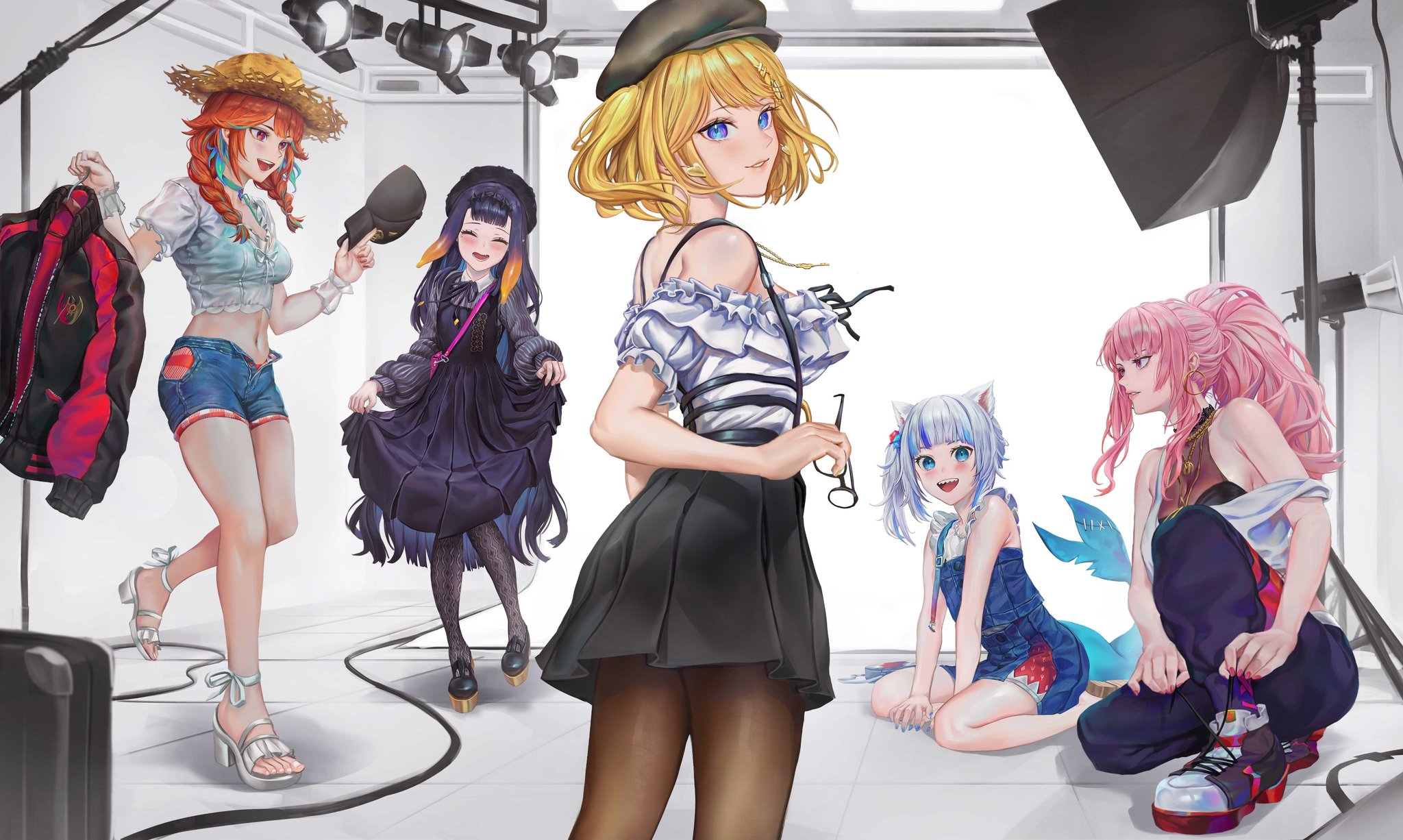 Hololive girls | Пикабу