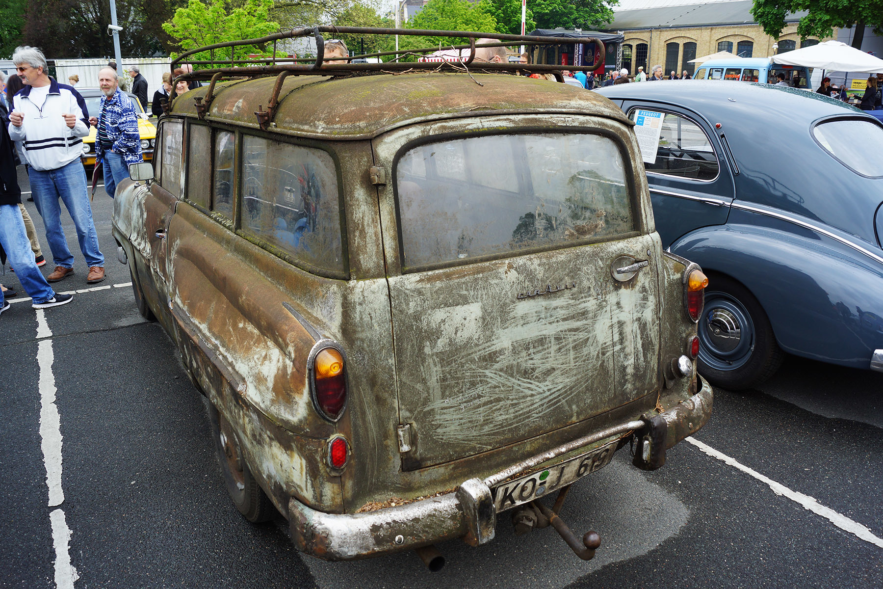 Opel Olympia Rekord 1953 года | Пикабу