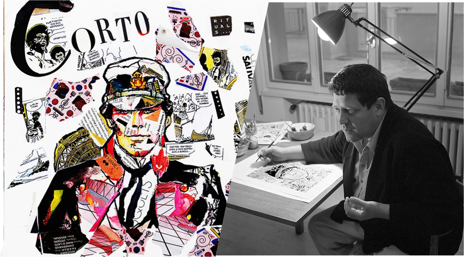 Итальянский художник Уго Пратт и его Корто Мальтезе | Пикабу