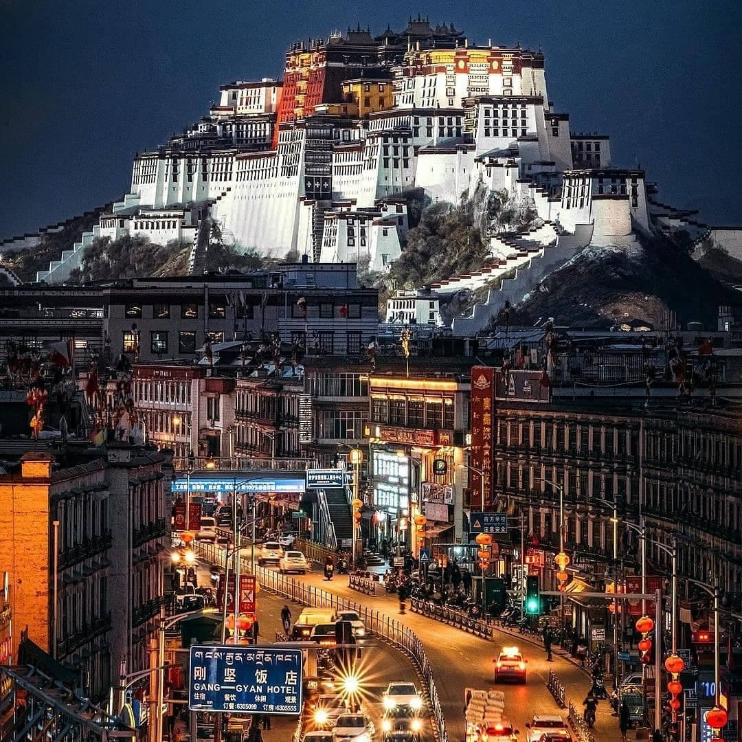 Тибет с самой неожиданной стороны | Пикабу