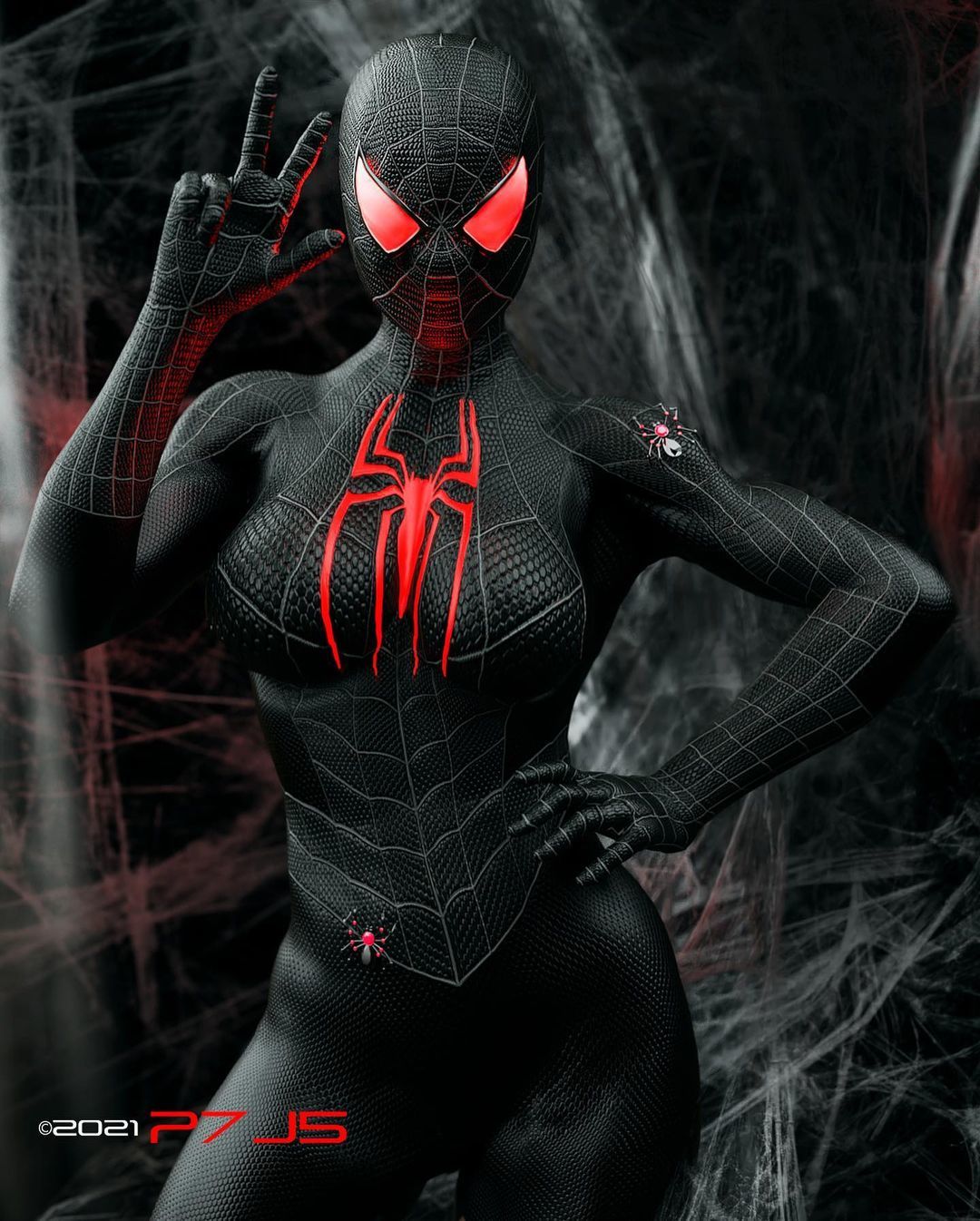 Black Widow Spider | Пикабу