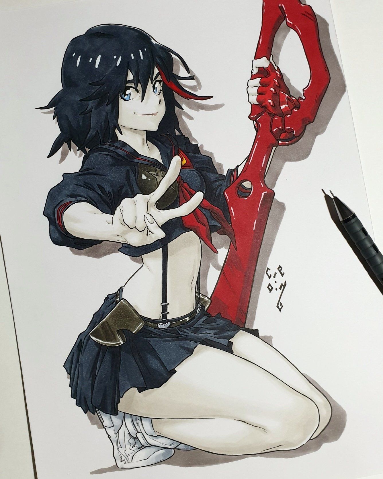 Ryuko Matoi by LGerchel | Пикабу