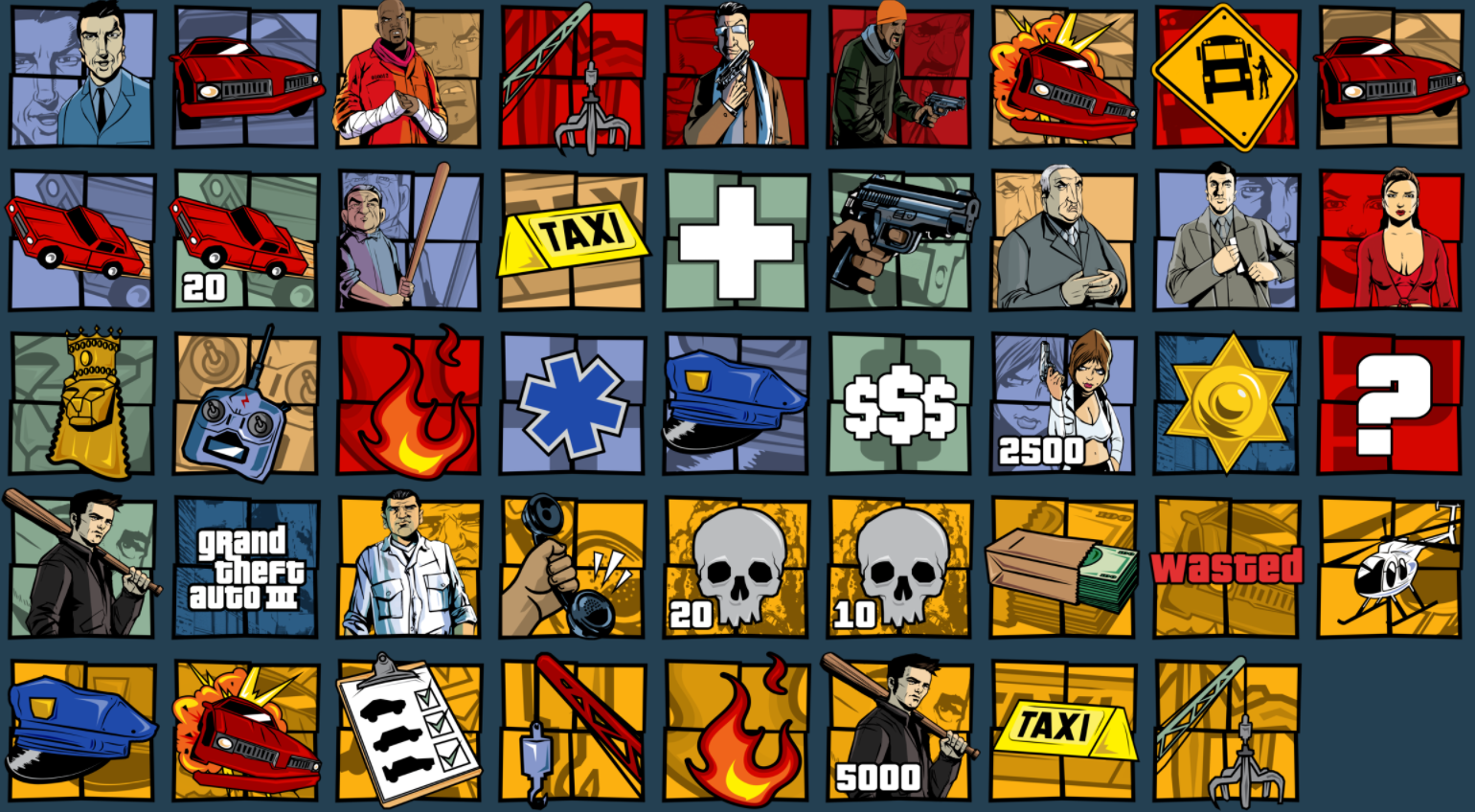 Датамайнеры нашли достижения и обои ремастеров трилогии Grand Theft Auto |  Пикабу