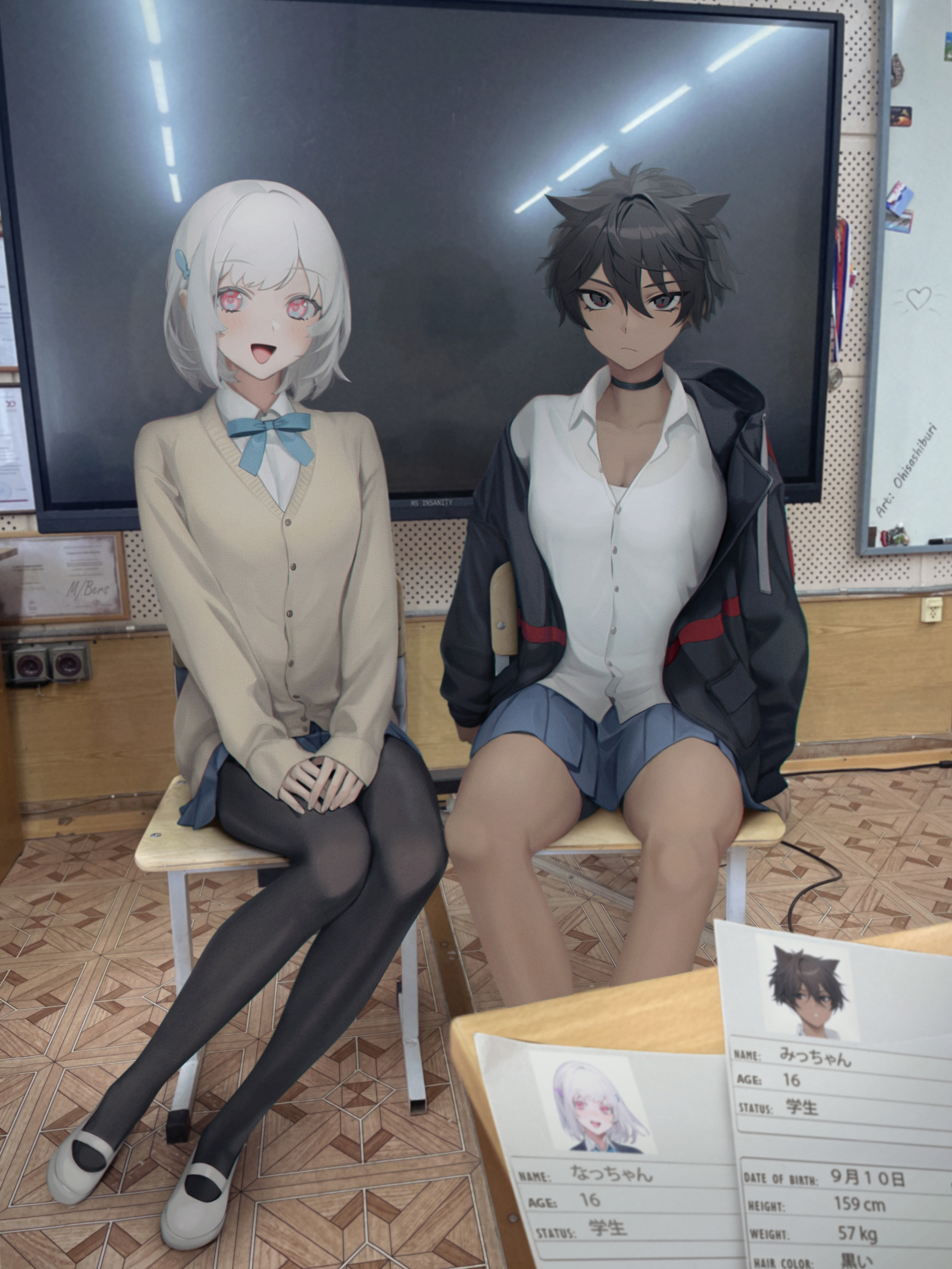 Micchan & Nacchan_MS | Пикабу