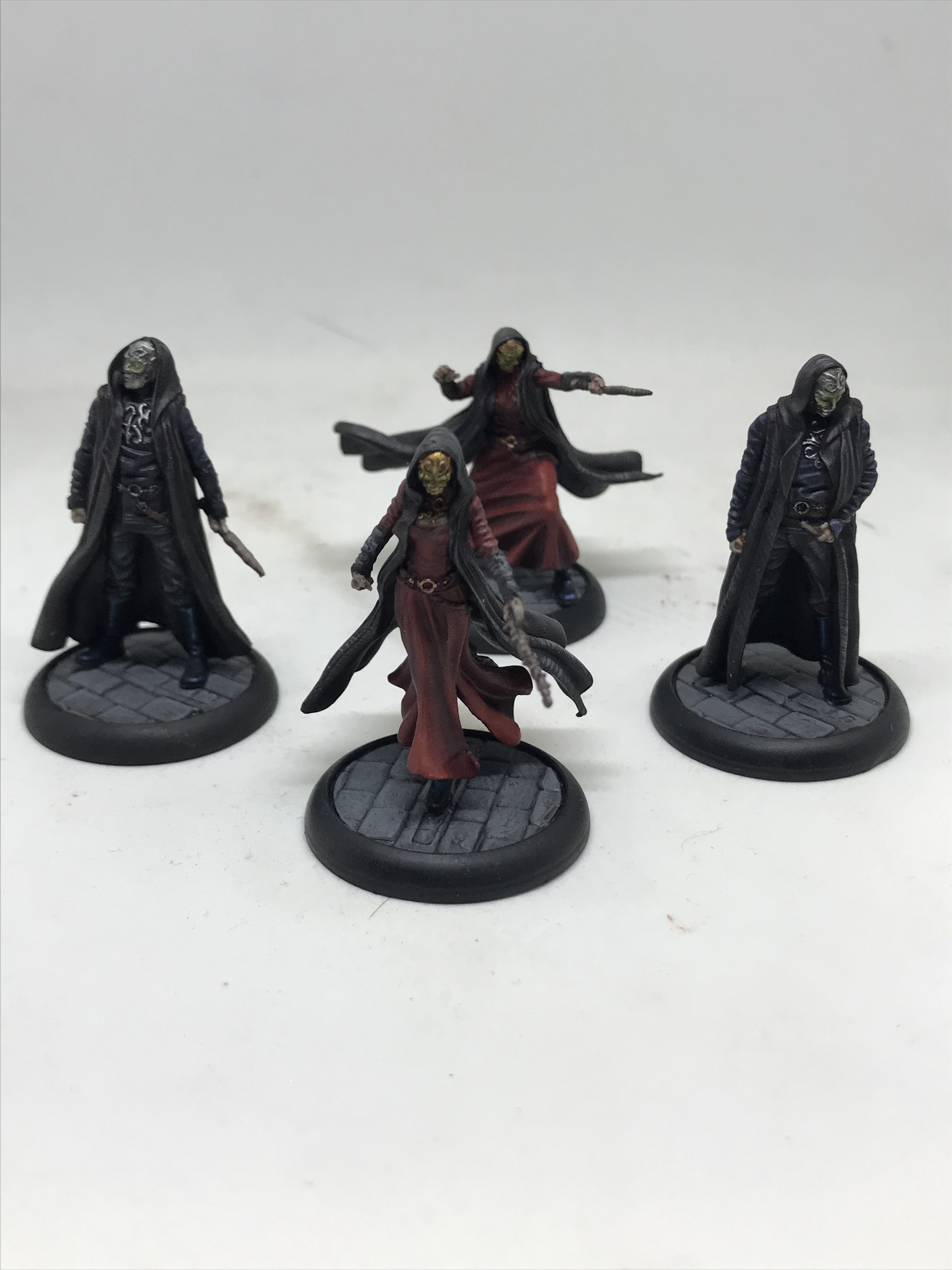 Любительская роспись миниатюр. Harry Potter Miniatures Adventure Game.  Death Eaters | Пикабу