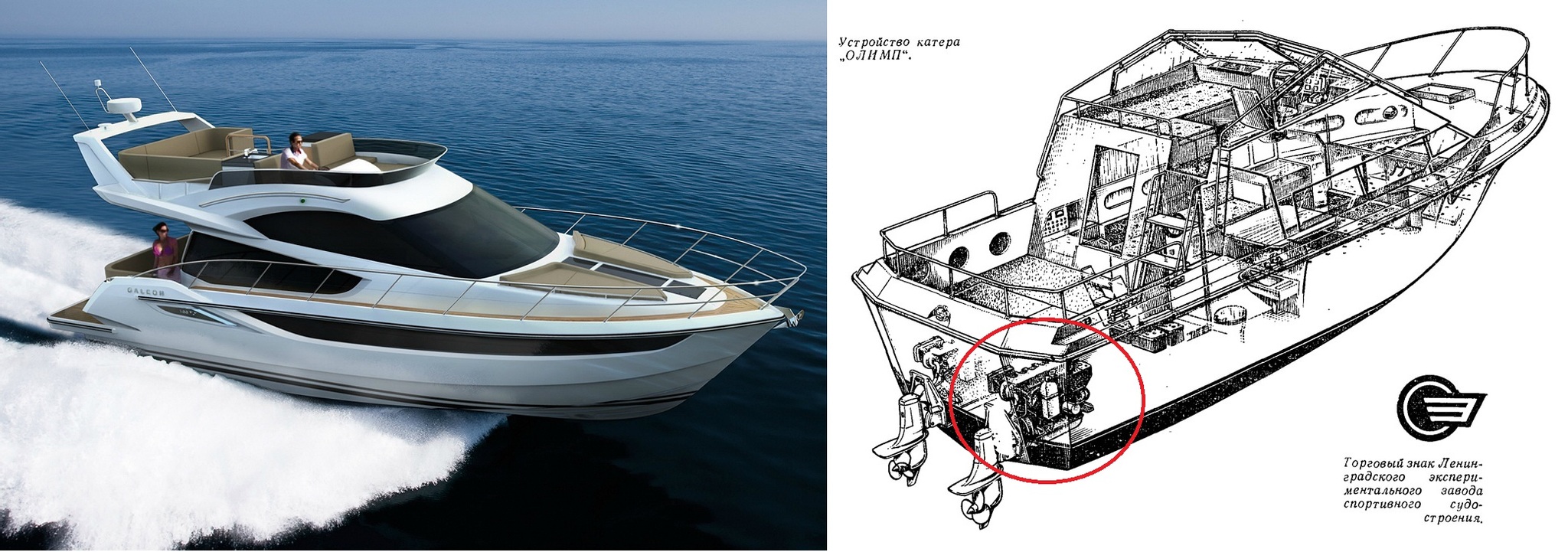 Двигатели катеров и яхт. Почему чих-пых, а не врум-врум? Бензо, дизельные и  электродвигатели | Пикабу