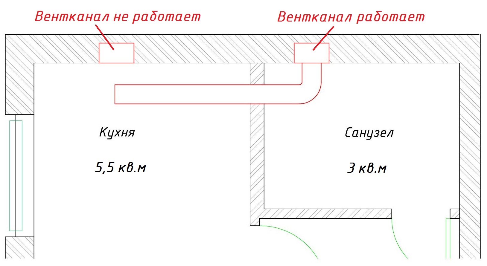 Вопрос по вытяжке/вентиляции | Пикабу