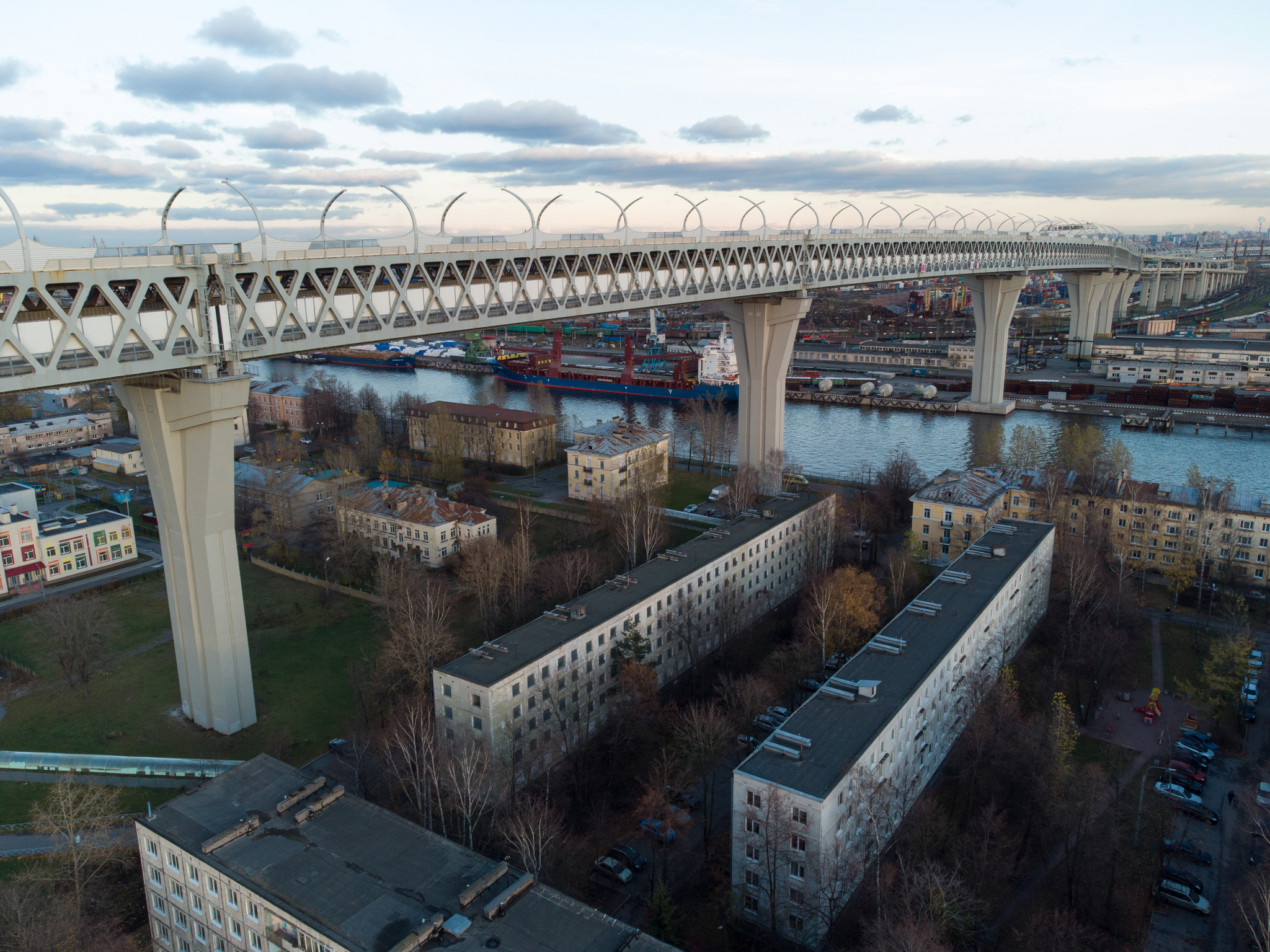 Санкт-Петербург Канонерский остров мост