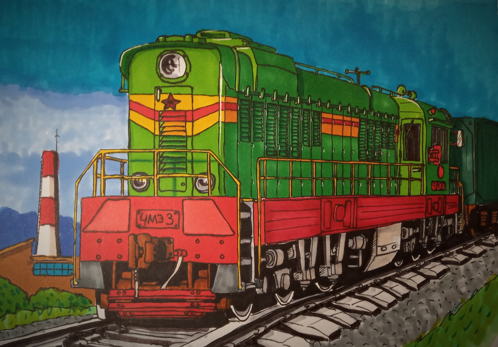 Locomotive! | Пикабу