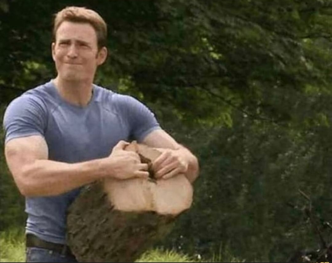 Как я дрова колол | Пикабу