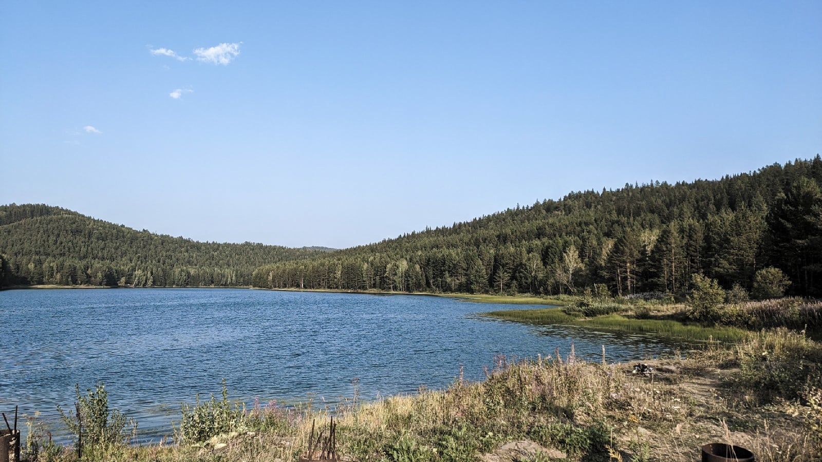 Малое Тесьминское водохранилище | Пикабу